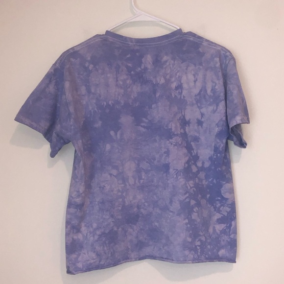 Purple Graphic Crop Top Prince Music Vintage Collectible - Picture 2 of 2